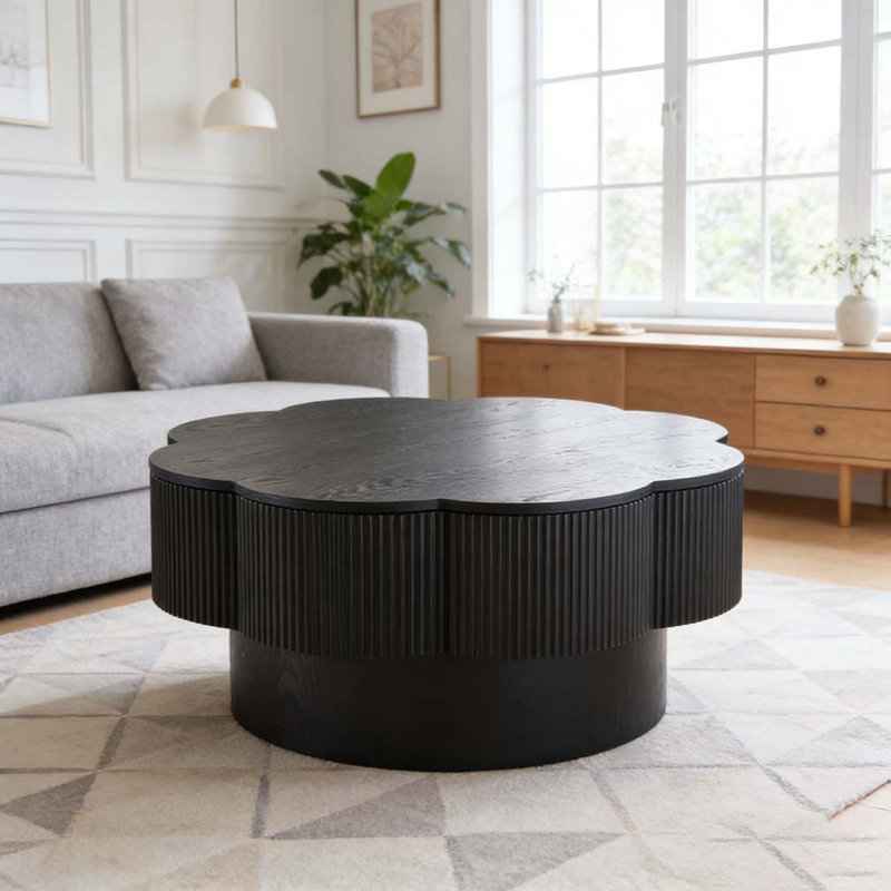 Table basse 31,50 ", Noir