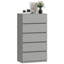 55cm W 5 - Drawer Chest of Drawers-1538654767