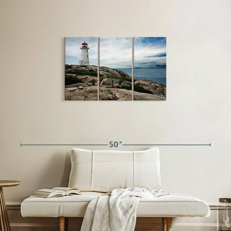 Phare Lilie à Peggy's Cove, H 20 po x l 33 po