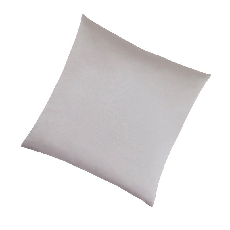 Coussins, carré 18 X 18, insert inclus, accent, canapé, canapé, chambre à coucher, polyester, Argent