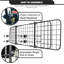 Dog Guard Barrier for Car Boots, Metal Pet Gates Adjustable