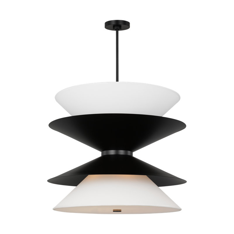 Chambord 12 - Light Pendant, Matte Black