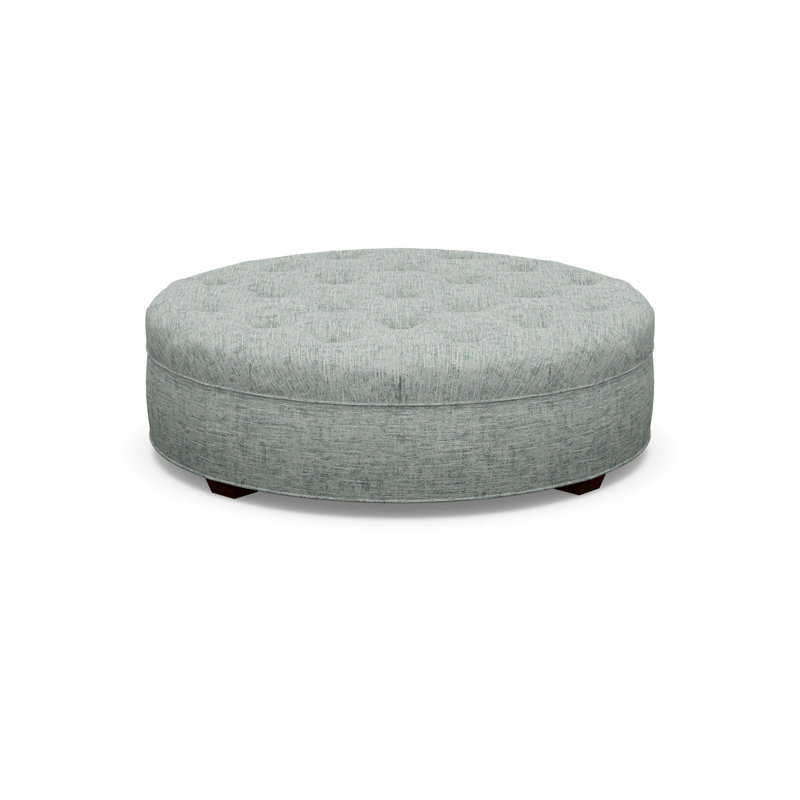 Round Ottoman, Walnut, 2243-77