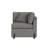 Sky Corner Seat 24" Gray With Pillow-126756068