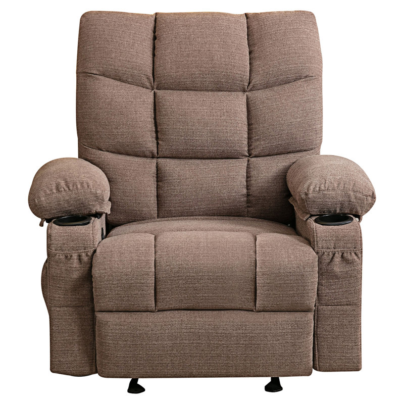 Fauteuil inclinable avec port USB et poche latérale