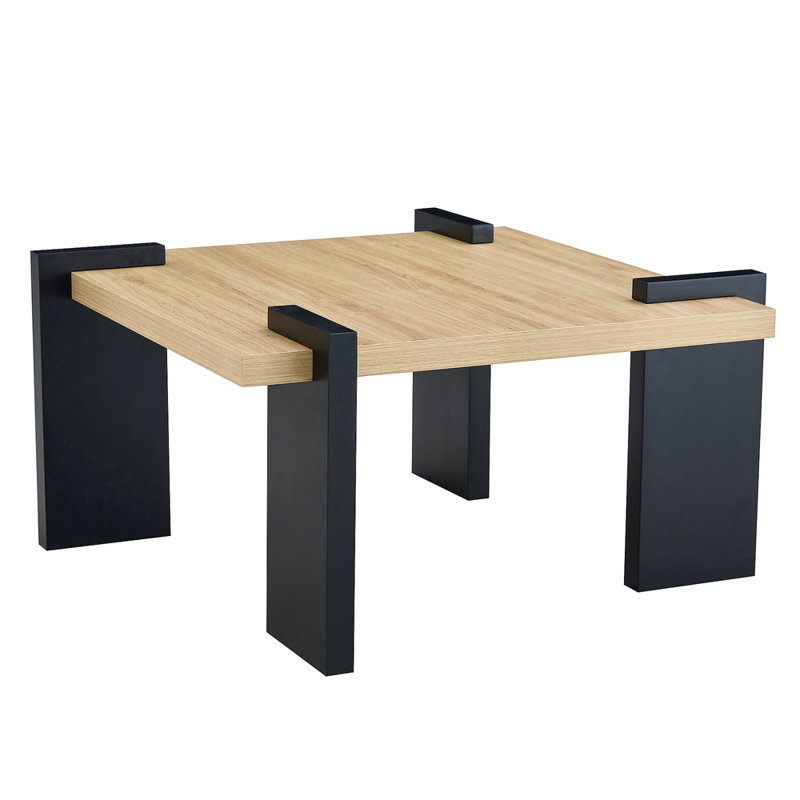 MDF Coffee Table, Natural Wood