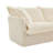 Slipcovered L Shape Sectional Long Sofa Couch, 4 Seater With Suppleness Armrests, Deep Seat And 2 Big Pillows, Comfy For Living Room, Apartment, Cream Corduroy Fabric-219614889-219614886-219614911