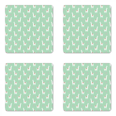 Sous-verre llama