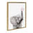 Bubble Gum Elephant by Amy Peterson Framed Canvas Wall Art Print-2044180465