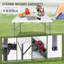 Table de pique-nique portative pliante en plastique de 34 po Redcamp-131212707