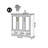 New Chinese style large-capacity shoe cabinet-809940601