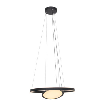 Ashlinn 3 - Light Geometric LED Chandelier
