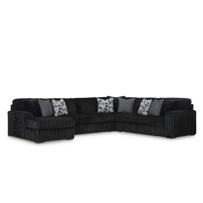 Midnight-Madness 6-Piece Sectional With Chaise
