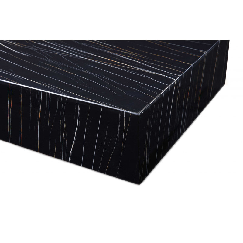 Table basse Gorvel, Noir