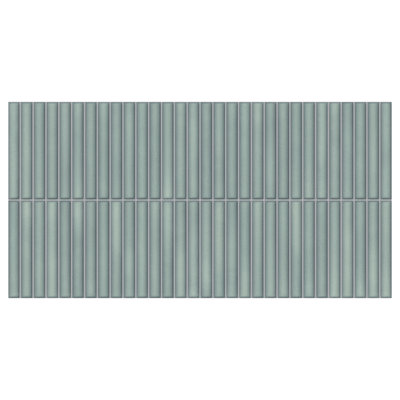 Carreau mural en porcelaine 12 po x 24 po x 9 mm en porcelaine Lingot espagnol (5 pièces, 10,76 pieds carrés)