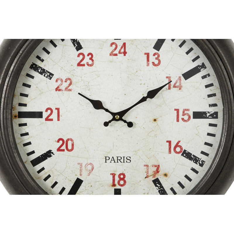 Ragland Metal Wall Clock