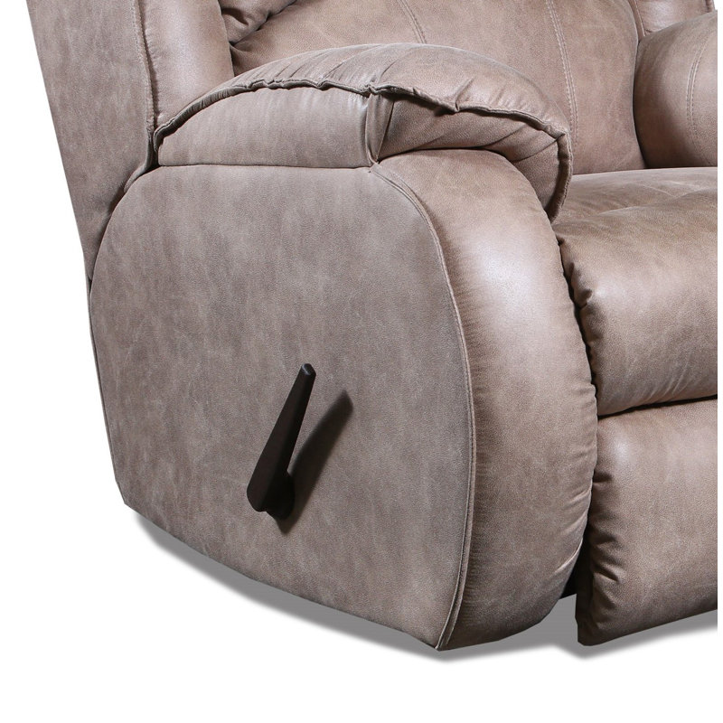 Fauteuil inclinable Cagney, River Run - brun rétro, Manuel / Berçant