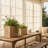 Rectanglar Ridge Box Planter Short - Ash Brown-847750225