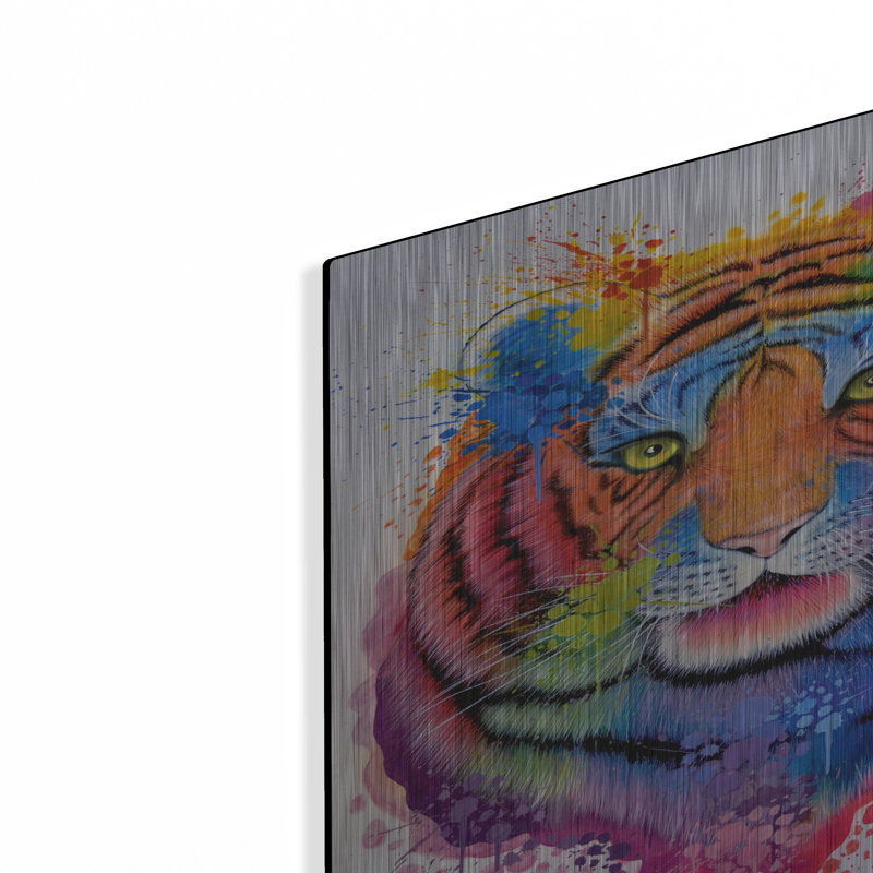 «Tiger Splash» d'Ivan Negrete, H 12 po x l 12 po
