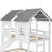 Bunk Bed with Slide and Window