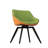Dining Chairs, Medieval Modern Kitchen Dining Chair, PU Decorative Chairs With Black Metal Legs, Suitable For Home&Kitchen-581062484