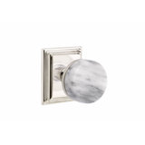 Select Round Knob with Square Rosette