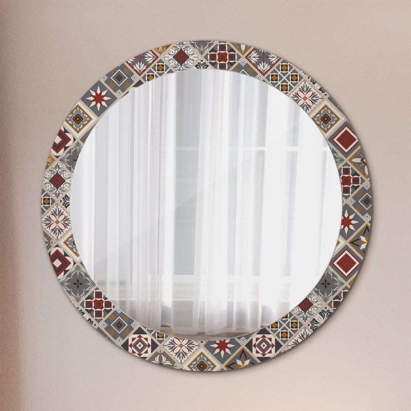 Huldar Glass Flat Wall Mirror