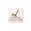 «Gold Shoe and Blush Books», art textuel sur toile-66689674-66922671