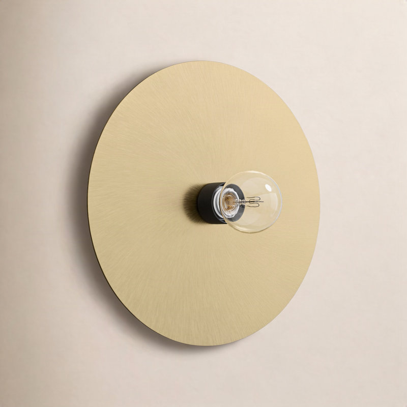 Hooke Steel Flush Mounted Sconce
