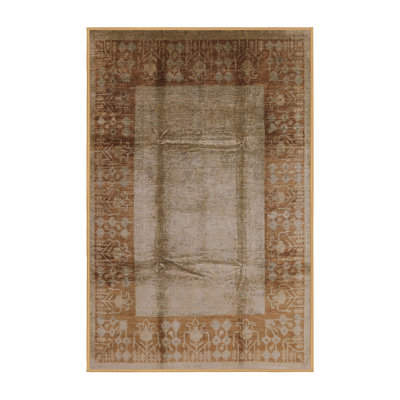 Tapis oriental beige / brun clair