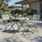 3-piece Steel Frame Wicker Folding Bistro Set-465441273