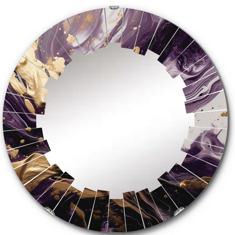 Miroir mural Samsel, 24 po x 24 po