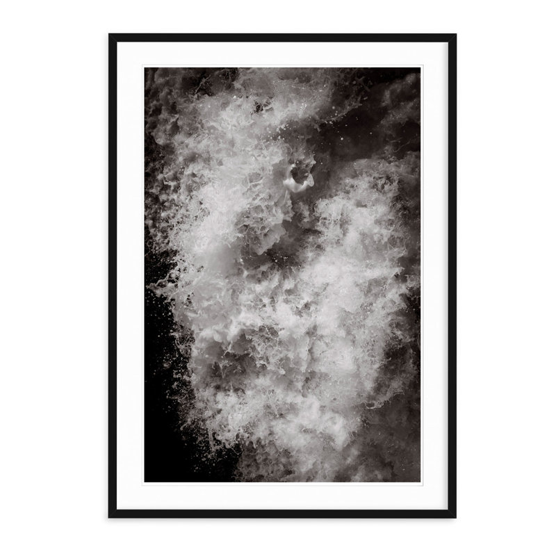 Sea Spray, Portside - Picture Frame Photograph on Paper, Black Framed, 47" H x 33" W