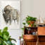 «American Buffalo II», reproduction d'art sur toile-1171464468