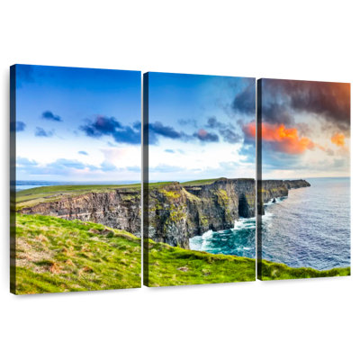 Rorry Sunset At Cliffs Of Moher