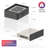 Smart Nightstand With Wireless Charging, Bluetooth Speaker & Led Light