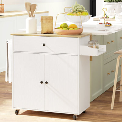 106 cm W Kitchen Island with Top