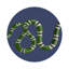 Sous-verres ronds en cuir Serpent-119015236