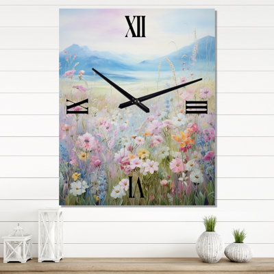 Evgeny - Meadow Wall Clock
