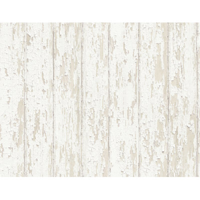 Seabrook Designs Nevra Faux Wood Unpasted Wallpaper