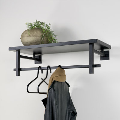 Metal Wall Wall Mounted Coat Rack