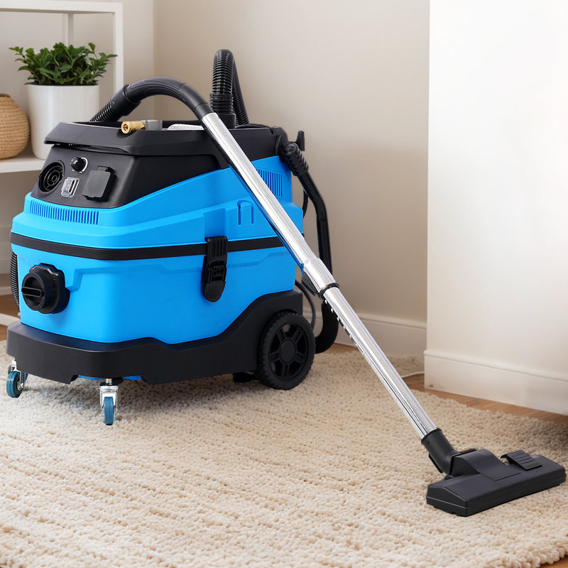 3-In-1 Wet Dry Shop Vacuum Cleaner, 18KPA Suction, 8-Gallon Capacity For Garage, Workshop & Pet Hair Cleaning And Power Tool Support
