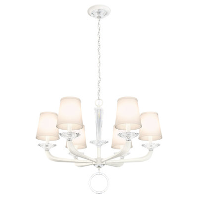 Emilea 6 - Light Glass Chandelier