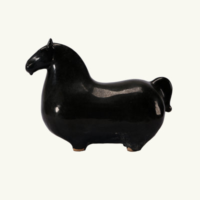 Lily's Living Trotter Horse, 9 Inch Tall, Black