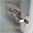 20" Bathroom Vanity With Sink, Bathroom Cabinet With Soft Closing Door, Storage Rack And Open Shelf, Grey-378891480