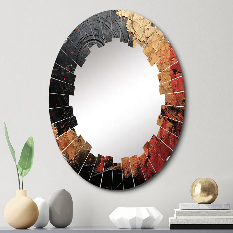 Morgelyn - Miroir mural Comets, 30 po x 20 po
