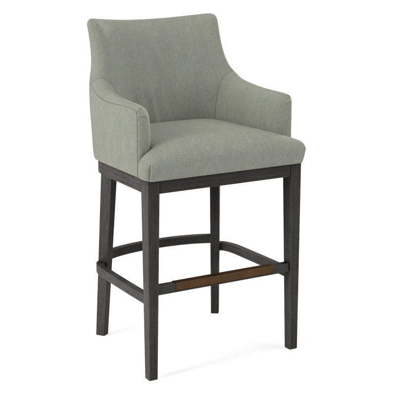 Upholstered Stool, 61479-72, Espresso