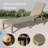 Outdoor Lounge Chairs With  Adjustable Backrest(Set Of 2)-1693133998