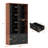 70.1" H x 38.5" W 4-Tier Large Wood Storage Bookcase-1817046567