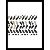 Ridge Chain Black 3 Painting